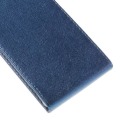 Miniatyrbillede 4 af 5: Cross Pattern Flip Case til Sony Xperia Z3 + - Mørkeblå Blue