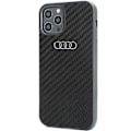 Miniatyrbild 3 av 4: Audi  iPhone 12/12 Pro Mobilskal Carbon Fiber - Svart Svart