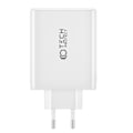 Miniatyrbild 3 av 4: Tech-Protect 4-Port Väggladdare 3x USB-C/1x USB-A PD100W - Vit
