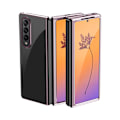 Miniatyrbild 1 av 9: Galaxy Z Fold 4 Skal Plating Metallic Frame - Rosa