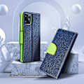 Miniatyrbild 8 av 8: Redmi 9A/9AT Plånboksfodral Fancy Eco Läder - Blå
