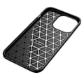 Miniatyrbild 6 av 6: Carbon Fiber Mobilskal till Apple iPhone 13 Pro Max - Svart Svart