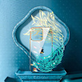 Miniatyrbild 6 av 11: Kingxbar iPhone 14 Plus Mobilskal Luxury Crystals - Guld/Blå