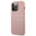 Miniatyrbild 3 av 11: Guess iPhone 13 Pro Skal Max Saffiano Stripe - Rosa Rosa