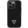 Miniatyrbild 3 av 8: Guess iPhone 14 Pro Max Mobilskal Rhinestone Triangle - Svart Svart
