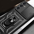 Miniatyrbild 7 av 11: Tech-Protect Galaxy S23 FE Mobilskal Camshield Pro - Svart