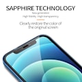 Miniatyrbild 4 av 9: X-ONE Sapphire Härdat Glas Skärmskydd till iPhone 12/12 Pro