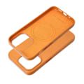 Miniatyrbild 3 av 5: iPhone 15 Pro Max Mobilskal Magsafe Läder - Orange