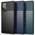 Miniatyrbild 9 av 9: Thunder Twill Texture Skal Till Galaxy Note 20 - Grön Grön
