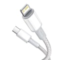 Miniatyrbild 2 av 5: Baseus Power USB-C till Lightning kabel 20 W 1m - Vit