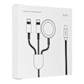 Miniatyrbild 3 av 3: 3in1 iPhone Lightning 2st + Apple Watch 3W till USB-C