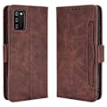 Miniatyrbild 1 av 5: Multiple Card Slots Plånboksfodral Galaxy A03s - Coffee