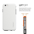 Miniatyrbild 4 av 7: Spigen Thin Fit Hybrid Skal till Apple iPhone 6(S) Plus - Vit Vit