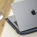 Miniatyrbillede 7 af 8: Moshi Pluma 14-tommer sleeve til MacBook Pro - Blå