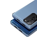 Miniatyrbild 4 av 6: Clear View Fodral Xiaomi Poco F3 - Blå Blå
