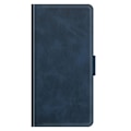 Miniatyrbild 1 av 5: Flip Folio Plånboksfodral till Samsung Galaxy A03s - Blå Blå