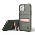 Pikkukuva 1 / 10: VRS DESIGN Damda QuickStand Skal iPhone 12 Pro Max - Grön Bronze