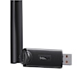 Miniatyrbild 4 av 6: Baseus USB network card 650Mb/s 5 GHz - Svart Svart
