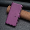 Miniatyrbild 7 av 10: iPhone 15 Plus Plånboksfodral Zipper Flip - Lavender