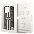 Miniatyrbild 8 av 8: Guess iPhone 13 Pro/13 Mobilskal MagSafe Printed Stripes - Brun
