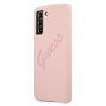 Miniatyrbild 2 av 8: Guess Skal Galaxy S21 Plus Script Vintage - Rosa Rosa
