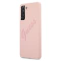Pikkukuva 2 / 8: Guess Skal Galaxy S21 Plus Script Vintage - Pinkki Pink