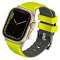Miniatyrbild 2 av 6: Uniq Apple Watch (45mm) Series 9 Band Linus - Gul