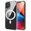 Miniatyrbild 1 av 5: iPhone 14 Plus Mobilskal Magsafe Clear MID - Transparent