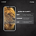 Miniatyrbild 6 av 9: X-ONE 3D Full Cover Härdat Glas Skärmskydd till Samsung Galaxy S22 Plus