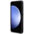 Miniatyrbild 5 av 8: DKNY Galaxy S24 Plus Mobilskal Läder Mono Stripe & Metal Logo Svart