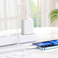 Miniatyrbild 5 av 8: Forcell Reseladdare USB-C med Lightning Kabel 3A 20W - Vit