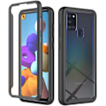 Miniatyrbild 1 av 5: Tech-Protect Defense360 Galaxy A21s - Svart Svart