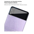 Miniatyrbillede 6 af 7: IMAK Linsecover Hærdet glas Samsung Z Flip 3 - Sort Black