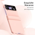 Miniatyrbild 5 av 7: Galaxy Z Flip 4 Skal Lens Hinge Folding - Rosa