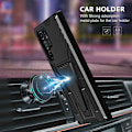 Miniatyrbild 4 av 7: V-Shaped Kickstand Skal Galaxy S22 Plus - Svart Svart