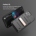 Miniatyrbillede 4 af 10: VRS DESIGN Damda QuickStand Skal iPhone 12 & 12 Pro - Svart Bronze