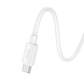 Miniatyrbild 2 av 2: Hoco USB-C till USB-A kabel 1m 100W - Vit