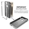 Miniatyrbild 2 av 7: Caseology Bumper Frame Skal till Apple iPhone 6(S) Plus - Mesh Silver Silver