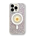 Miniatyrbild 1 av 6: BOOM iPhone 14 Mobilskal Magsafe Drop-Proof - Vit Flower