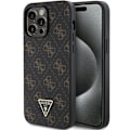Miniatyrbild 1 av 5: Guess iPhone 15 Pro Max Mobilskal Triangle Metall Logo - Svart Svart