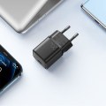 Miniatyrbild 9 av 11: Joyroom Snabb väggladdare USB Typ-C 20W PD QC 3.0 AFC - Svart Svart