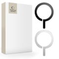 Miniatyrbild 1 av 5: [2-Pack] Tech-Protect Magsafe Ring Magnetisk Universell - Svart/Silver Svart