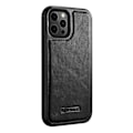 Miniatyrbild 6 av 7: iCarer Läder Skal iPhone 12 Pro Max - Svart Svart