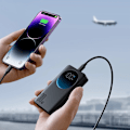 Miniatyrbild 10 av 11: Joyroom Powerbank 10000mAh 30W - Svart Svart