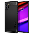 Miniatyrbild 1 av 5: SPIGEN Rugged Armor mobilskal Galaxy Note 10+ Plus Matte Svart Svart