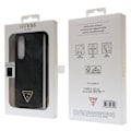 Miniatyrbild 7 av 7: Guess Galaxy Z Fold 5 Mobilskal Läder 4G Diamond Triangle - Brun