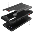 Miniatyrbillede 2 af 4: Hybrid Armor Rugged Mobile Shell Redmi Poco F3 - Guld Yellow
