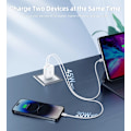 Miniatyrbild 8 av 11: Choetech Väggladdare 65W GaN 2xUSB-C - Vit