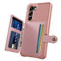 Miniatyrbild 3 av 7: Galaxy S23 Plus Mobilskal Korthållare Kickstand - Rosa