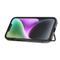 Miniatyrbild 2 av 5: iPhone 15 Mobilskal Kickstand TPU - Svart Svart